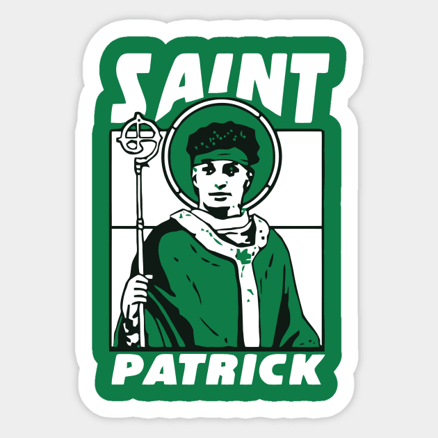 Saint Patrick Mahomes Sticker by jasminerandon69